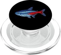 Acuario de Agua Dulce Blue Tetra Paracheirodon innesi PopSockets PopGrip para MagSafe