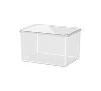 Acuario de escritorio acrílico transparente, inastillable, sin marco, terrarios de agua para peces de camarón Bettas, cuenco de peces sin límites
