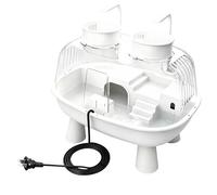 Acuario De Tortugas Acuáticas - Tanque Para Tortugas, Pequeña Casa USB Alimentada Para Tomar El Sol, Tanque Paisajístico Para Tortugs Acuáticas | Para Interior, Hogar, Balcón, Reptiles, Serpientes