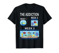 Acuario divertido Acuario Adicción al tanque de peces Mantenimiento de peces Camiseta