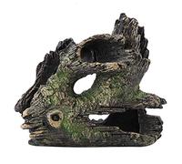 Acuario Driftwood Decoraciones Sinkable Fish Tank Artificial Resina Hollow Árbol Tronco Ornamento Fish Plant Hábitat Decoración Madera Decoración (ST-004C)