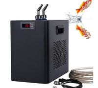 Acuario Enfriador de Agua Comercial de 160 l/300 l/500 l Inteligente de hidropónica para pecera, con Bomba y Manguera, 300 l.
