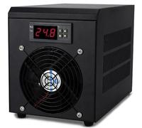 Acuario Enfriador de Agua hidropónica de 60 l/160 l/300 l con compresor silencioso. Refrigeración para acuarios de Arrecife de Coral hidropónico, acuarios de Dulce y Salada, 160 l/42 galones