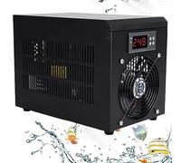 Acuario Enfriador de Agua para Uso doméstico en hidroponía, Unidad de pecera, fácil Ajuste de Temperatura con Bomba y tubería para Medusas Coral SaltFreshAxolotl, 60 l/16 galones