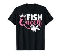Acuario Fish Tank Fish Queen Crown Hobby Camiseta