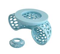 Acuario flotante: tubo hueco para refugio Betta, cueva de descanso transpirable, comportamiento natural, perfecto para tanques de agua salada para la cría de reptiles, Camaron