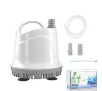 Acuario Fountain Pump - Small Quiet Water Circulation, Pump for Fish Tank Pond and Turtle Bath with Energy Efficient Design for interiores Outdoor Use Durable sumergible Water Flow System Garden Lake