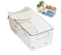 Acuario Grande para Tortugas Accesorios Desmontables para Terrario Y