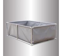 Acuario Interior Independiente para Koi/pez Dorado,Cisterna De Lona Móvil Al Aire Libre Digestor De Biogás,Puente Bolsa De Agua Prepresurizada Tanque De Acuicultura De Plástico Grande para Marco
