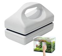 Acuario Magnetic Scraper, Fish Tank Algae Cleaner, Floating Aquarium Scrubber, Strong Magnet Design, Easy to Use for Stains and Scale, Ideal para acuarios, 4.13x2.28x2.76 pulgadas