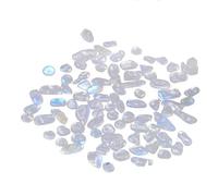 Acuario paisajismo efecto de luz azul de cinta primaria natural de grava de feldespato estirada a la luz de la luna para decorar peceras con mango cómodo