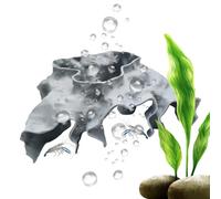 Acuario para Camarones,Realista con Agujero Oculto Peces Betta,Accesorios para gambas de Acuario | para alimentación, escondite, Descanso, hogar de Descanso, Betta, Agua Dulce, acuático, Submarino y