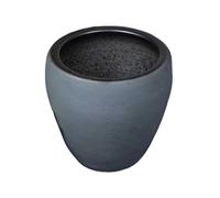 Acuario para Peces Pecera de cerámica for Sala de Estar, Oficina, Piso, Patio, pecera Vintage, cemento Gris Aquarios de Peixes(52cmx50cm)