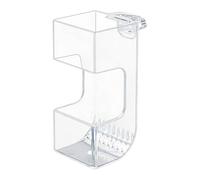 Acuario para piensos - Distribuidor del tanque de tubo de alimentación de 13x8,6 cm, visibilidad mejorada | Prevención de dispersión de platillo con facilidad, de cultivo de acuario para