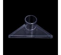 Acuario para salida de tanque, conector de tubería de salida de agua, accesorios de filtro, diseño de pico de pato transparente, termómetros de luz, termómetros de grava, arena, decoraciones de peces