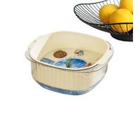 Acuario para Tortugas - Pequeño Transparente Vista Completa Multifunción Hábitat para Tortugas,Terrario Reptiles Gambas - para Cangrejos Ermitaños Cangrejos De Río Anfibios Y