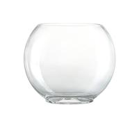 Acuario Pecera de Cristal Ovalada Creativa, pequeño pez Dorado, decoración de Escritorio for el hogar, pecera de Cristal Transparente Peces Acuario(XL)