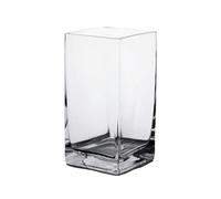 Acuario Pecera de Vidrio Engrosado, pequeño Escritorio, pecera Cuadrada Transparente, florero de Vidrio Decorativo for el hogar, florero Peces Acuario
