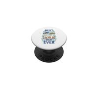 Acuario pecera Fishkeeper Best Cichlid Dad Ever PopSockets PopGrip Adhesivo