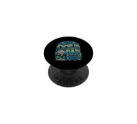 Acuario pecera Fishkeeper Best Cichlid Dad Ever PopSockets PopGrip Adhesivo