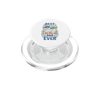Acuario pecera Fishkeeper Best Cichlid Dad Ever PopSockets PopGrip para MagSafe