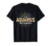 Acuario Signo del Zodiaco Estrella astrología cumpleaños horóscopo Camiseta