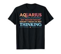 Acuario Signo del Zodiaco Estrella astrología cumpleaños horóscopo Camiseta