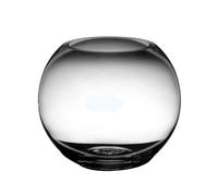 Acuario Tanque de Peces de Vidrio Transparente Engrosado, Tanque Redondo Grande for Peces, Acuario de Escritorio, Tanque de Peces for Sala de Estar, Tanque de Tortugas Peces Acuario(Grande)