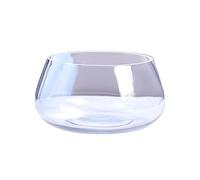 Acuario Tanque de Peces Redondo de Vidrio, Tanque ecológico pequeño for el hogar, Acuario Transparente, Escritorio, Tanque De Agua de Tortuga for el hogar, plantación Peces Acuario(Grande)