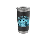 Acuario Todo lo que necesitas es Aquascaping Fish Retro Aquarist Vaso térmico de acero inoxidable de doble pared