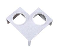 Acuario Túnel Shrimp, Fish Tank Cave, and Sturdy Material, Easy to Clean Fish Hide Tunnel, Betta Hiding Spots for Enhancing Your Tanks Decor, White