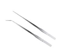 Acuario Tweezers - Long Feeding Tongs Tool, Reptile Handling Tweezers, Stainless Steel Aquarium Accessory, Precision Control Gripping Design | Reliable Feeding Tool for Gecko Lizard Turtle Enclosure