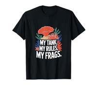 Acuarística MI Tanque, MIS Reglas Coral Fragging Camiseta