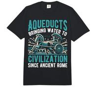 Acueductos Llevan Agua a la civilización Desde la Antigua Roma Comfort Colors Adult Heavyweight T-Shirt