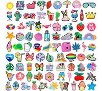Acuiwer Dijes para zapatos de cocodrilo, decoración de zuecos de dibujos animados de Mariol, accesorios de zapatos, Normal, Silicona, No es una piedra preciosa