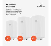 Acumulador 30 litros ENDURAHEAT MAX 30 Klarstein