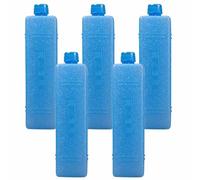 Acumuladores de Frio, 5 Piezas 200ml Elementos de Refrigeración Hielos para N-evera Portatil, Bloques de Congelador Bloque de Hielo para Loncheras, Bolsa Térmica, Enfriadores de Aire, Camping, Picnic