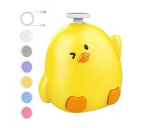 Acunny Baby Electric Nail File, Baby Nail Filer, Almohadilla de uñas eléctrica para bebé, Herramientas de aseo ergonómicas con 6 cabezales de molienda de repuesto, archivo de uñas para hombres
