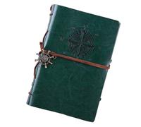 Acunny Bloc de notas vintage, cuaderno de diseño pirata, diario personal, planificador, material escolar, diario, suministros de enseñanza, artículos esenciales de papelería para hombres, mujeres y