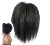 Acunny Bod de extensión del cabello, moño para el cabello rizado | Disfraz de peluca ajustable elegante,Bollos desordenados naturales, extensiones de cabello de cola de caballo para salir, vestir
