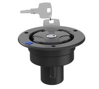 Acunny Boquilla de llenado de agua: conexión de agua de ciudad bloqueable con llave para autocaravanas | Tapón de repuesto a prueba de polvo y fugas para barco camping