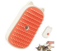 Acunny - Cepillo de vapor para gatos, cepillo de vapor para gatos, para cambiar el peeling, peine de vapor para mascotas, vaporizador para gatos con quitar el pelo muerto