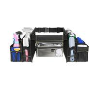 Acunny Cinturón Portaherramientas | Organizador De Almacenamiento Para Utensilios - Con Múltiples Bolsillos Ajustable Para Jardinería Carpintería Fontanería Electricidad