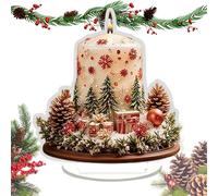 Acunny Decoraciones De Navidad Interior,Decoración de Mesa Temática Navidad - Piezas Centrales de Mesa para Fiestas Interiores Casa Fiestas Bodas Comedor Sala Dormitorio