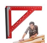 Acunny Escuadras para el Trabajo de la Madera,Regla para Medir Ángulos Rectos,Instrumento de Medición Angular | para Construcción Maquinista Dibujo Arquitectura Ingeniería Trabajo de Metales