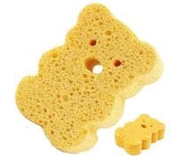 Acunny Esponja de baño para bebé, Esponja de baño para niños | Esponja de pulpa de madera para lavado corporal de bebé,Esponja de ducha removedor de piel muerta lindo cepillo de ducha,