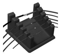 Acunny Estación de soldadura Clip para cables, soporte de soldadura, soporte de electrodos con base magnética, accesorios de soldadura, herramientas de reparación para adultos