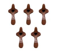 Acunny Fidget de bolsillo de madera, Fidget de madera portátil - Gadgets Heart Enfoque Bolsillo de madera - 5 pascua cristiana que se aferra a orar Fidget para adultos y adultos