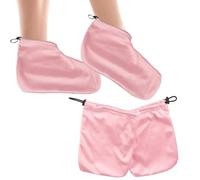 Acunny Guantes Hidratantes Para Manos, Guantes Hidratantes para Manos, Abertura Elástica Con Calentamiento E Hidratación, Cubrepies Transpirable Para Cuidado De Piel Seca Y Agrietada, Set Para