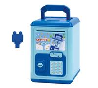 Acunny - Huchas para dinero real - Caja electrónica para monedas y plata - Decorativa musical para niños y niñas 5-10 años, cumpleaños, Pascua, Navidad, viajes, avión camping casa